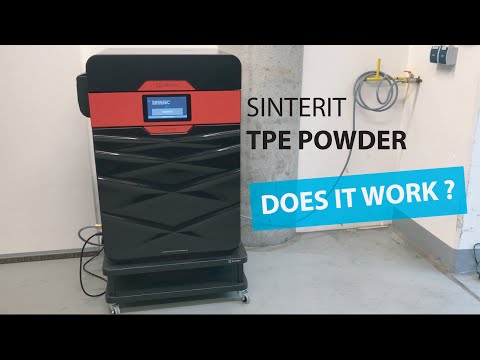 Sinterit TPE Powder __DOES IT WORK ?