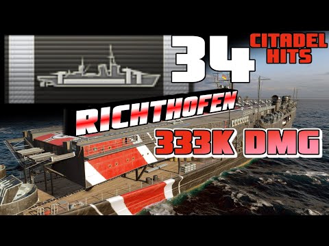 CharlesCst von Richthofen || AP Monster Carry || World of Warships