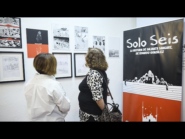 Se inaugura ‘Solo seis’, la exposición que dibuja la ruta migratoria