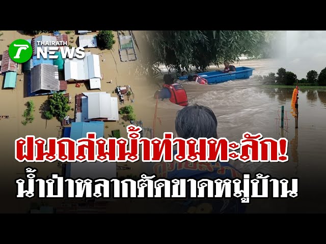 น้ำป่าซัด 2 หมู่บ้านเข้า-ออกไม่ได้ | 4 พ.ย. 68 | ไทยรัฐนิวส์โชว์