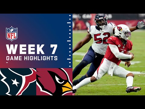 Texans vs. Cardinals Week 7 Highlights | NFL 2021
