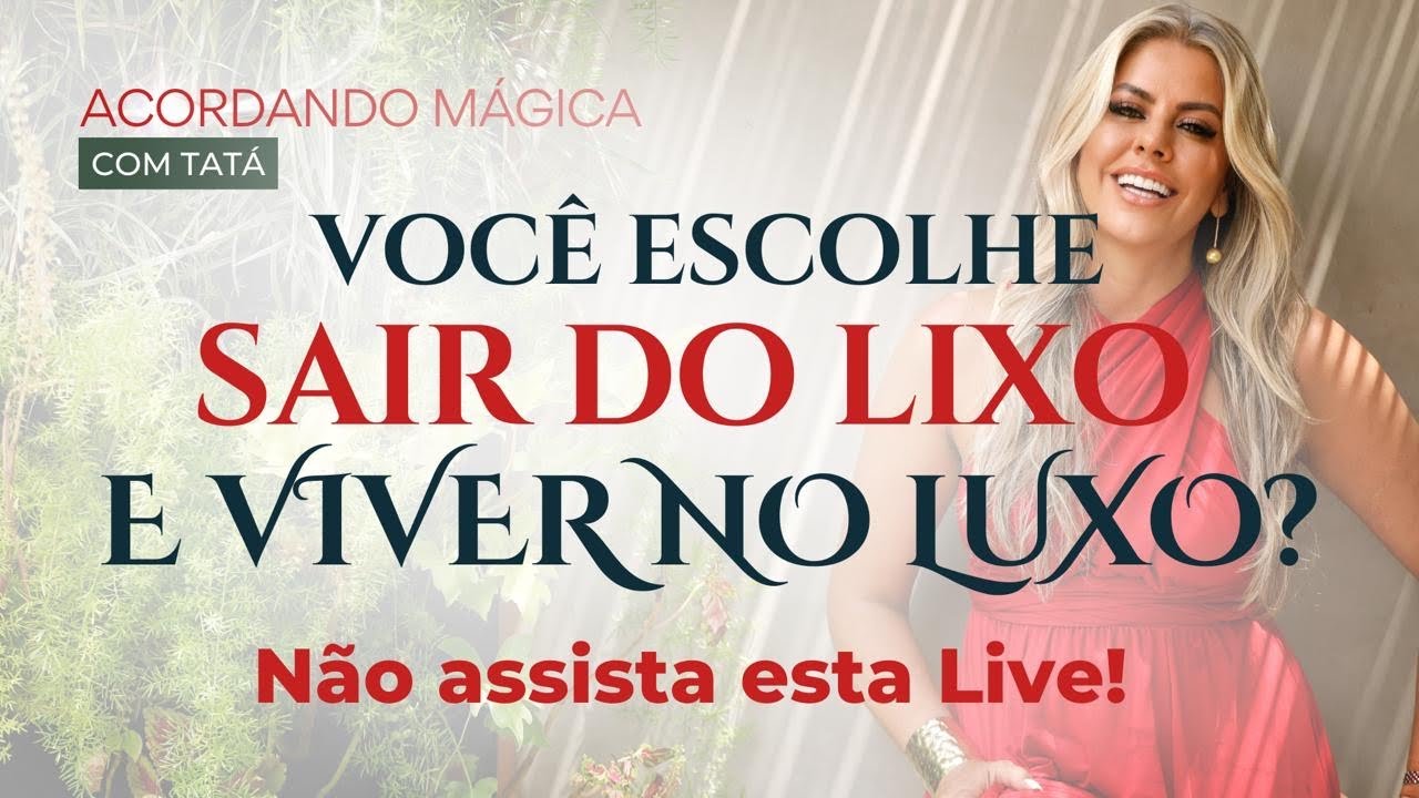 Live 🪄Mágica com a Tata | Puxão de Energia