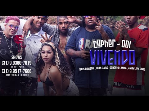 Cypher Vivendo 001 -  MC's  Bombom | VH Diniz | Luan da BS | Mika | Godonho | Anjim (Clipe Oficial)