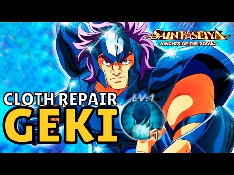 CLOTH REPAIR GEKI DE URSO! 105% DE STUN SEM RUNA! SAINT SEIYA AWAKENING