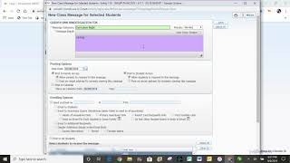How to Send a Message through Skyward