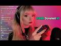ASMR Streamer Begs For Donations Compilation