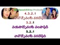 Vanochhenante Karaoke With Lyrics Telugu Tagore Video Songs I Chiranjeevi Shriya Telugu Karaoke
