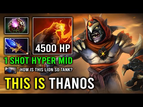 This Is What Thanos Feel Like in DotA 1 Shot AOE Finger 4500 HP Max Stack Skill Spam Dota 2