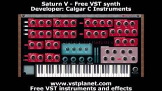 Video thumbnail for Saturn V - Free VST synth - vstplanet.com by Plugins Collection