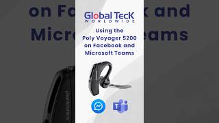 Download lagu Calls on MS Teams, Chats on Messenger—The Poly Voyager 5200 UC Handles It All! #shorts mp3