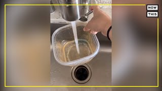 TikToker Shares Tupperware Cleaning Hack | NowThis
