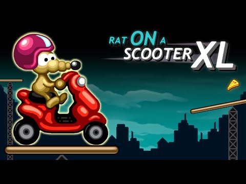 Rat On A Scooter XL - iOS Game (Donut Games 2009) (Used TouchHLE) - YouTube