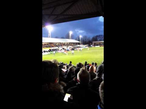 Chorley v FC United FA Trophy Jan 2015