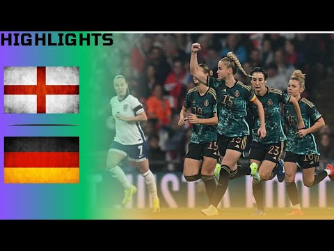 England v Germany | Women’s International Friendly | Stunning Goals & Highlights