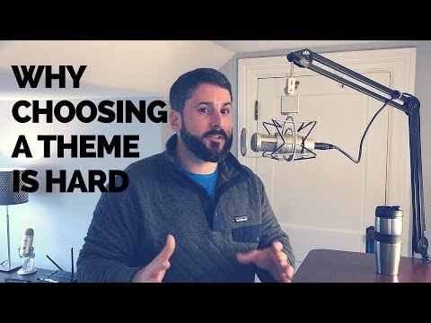 Choosing a WordPress theme is hard, here's how to decide.