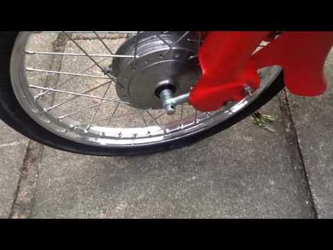 Two honda's c50 1973 totally original 787 and 655 miles from new