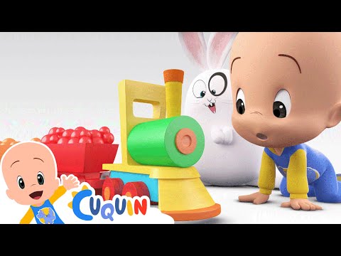 O Trem Colorido - Aprenda cores com o trem mágico de Cuquín e seus amigos