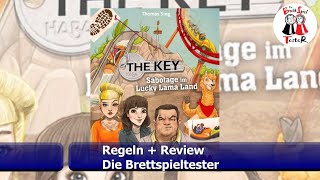 The Key Sabotage im Lucky Lama Land - Regeln + Review - Brettspiel - Die Brettspieltester