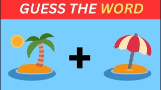 Can You Guess The Words By Emoji | 80 Levels Easy, Medium, Hard, Impossible