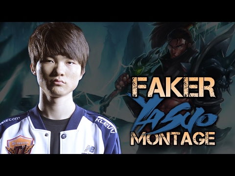 [LoL Highlights 2017] SKT T1 Faker Yasuo Montage 2017