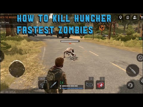 lost future:- how to kill huncher  fastest zombies