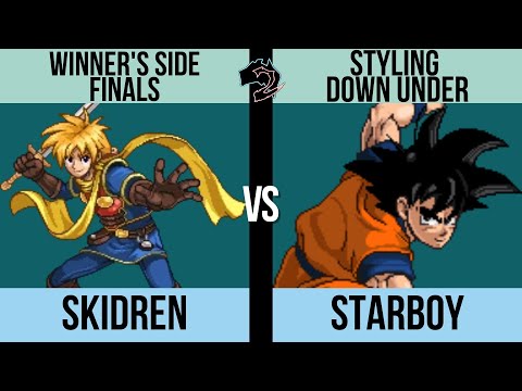 Styling Down Under Winner's FInals: Skidren (Isaac) vs. Starboy (Goku) - SSF2 Tournament