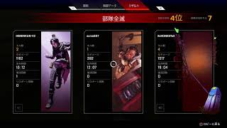 ランクをあげたいな～Apex legends
