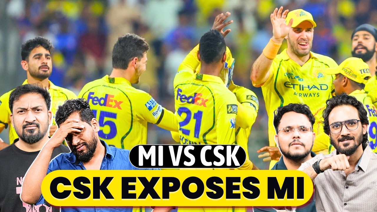 🔴MUMBAI INDIANS EXPOSED, CSK STILL BETTER THAN 1st COPY OF MI. SANJU, AKEAL 💛