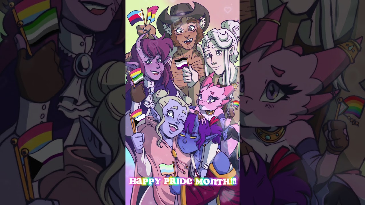 Happy Pride Month! 🏳️‍🌈 #DND #shorts