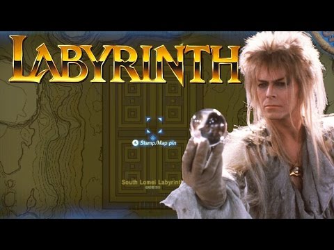 How to Navigate South Lomei Labyrinth (Dila Maag Shrine) Zelda Botw Gameplay