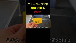 NZの電車に乗るPart1