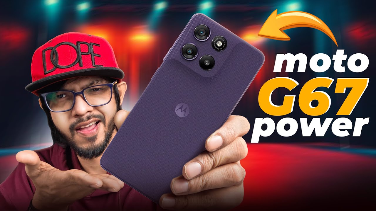 Motorola Moto G57 Power with eco leather back, punch-hole display, and triple camera setup