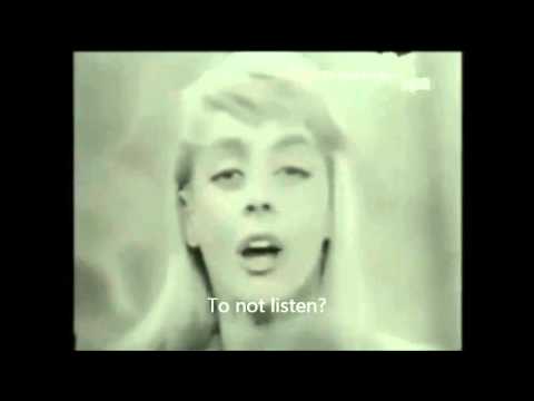 ESC 1957 Luxembourg- Danièle Dupré- Amours Mortes (Tant de peine) Eng. Sub.