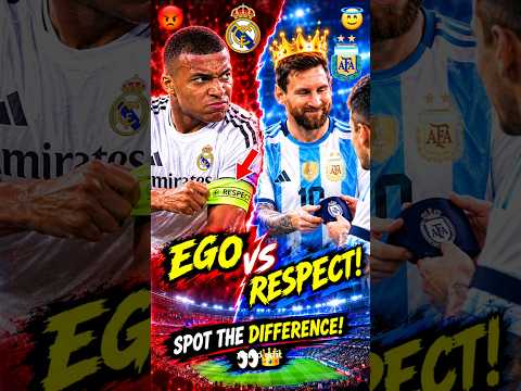 Mbappé ने छीना Armband, Messi ने गले लगाया! 💔👑 #shorts #footballshorts #footballskills #ytshorts