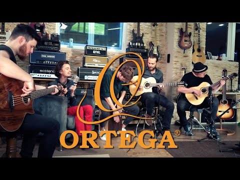 Ortega RCE158SN Lity top Naturalna ][ Gitara elektro-klasyczna 4/4