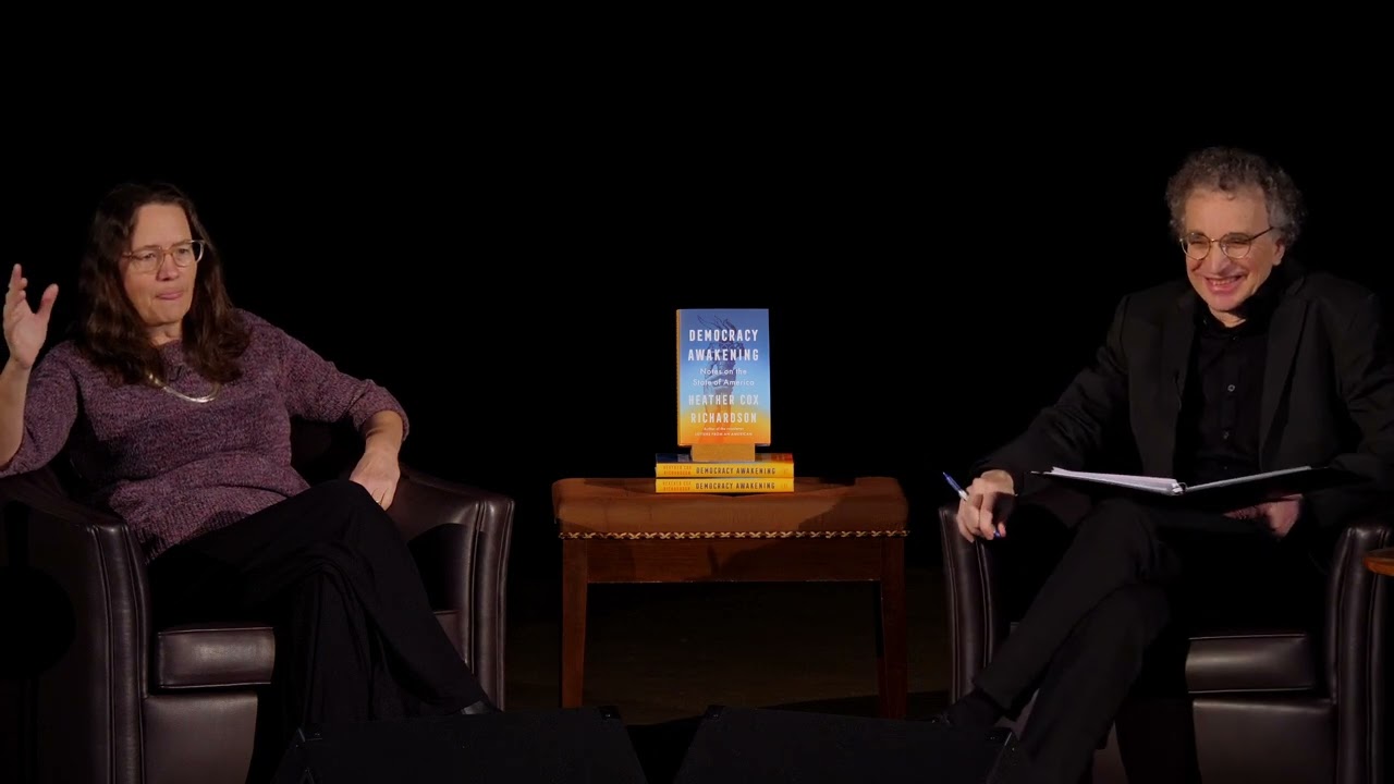 Democracy Awakening: Heather Cox Richardson in conversation with Howard Mansfield