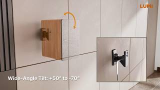 Universal Heavy-Duty Wall & Ceiling Speaker Mounts | SB76 Series | LUMI