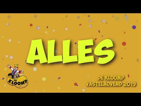 Alles mot sjuuve - De Kloomp  LVK 2019