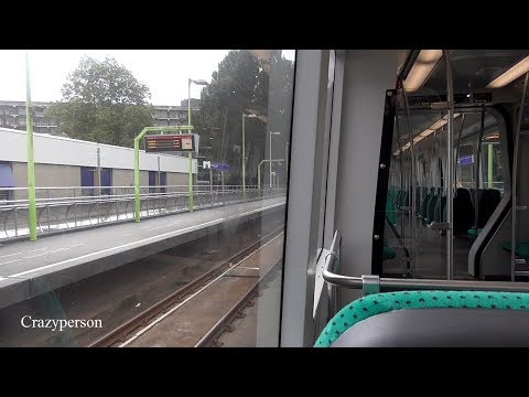 Metro ride Rotterdam Schenkel - Binnenhof 2018 RET metro line A