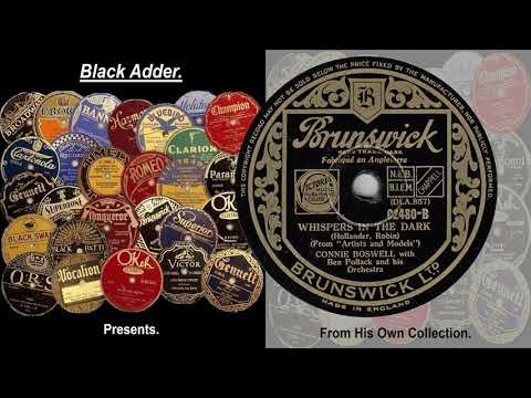 Connie Boswell - Whispers In The Dark(1937)