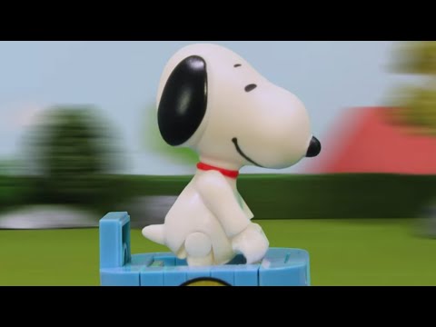 スヌーピー｜氷の上のメールボックス｜真新しいピーナッツストップモーション｜子供のためのビデオ｜スヌーピーのおもちゃ (Snoopy | Mailbox On Ice | BRAND NEW Peanuts Stop Motion | Videos For Kids | Snoopy Toys)