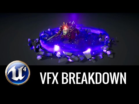 VFX / AOE / Buff Spell / Breakdown / Unreal Engine 4 Niagara
