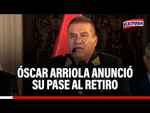 🔴🔵 A través de una conferencia de prensa, Arriola anuncia la renuncia a su cargo y su pase al retiro