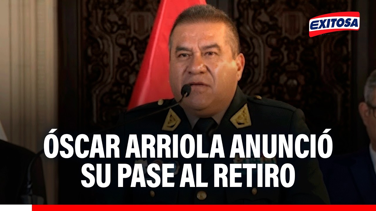 🔴🔵 A través de una conferencia de prensa, Arriola anuncia la renuncia a su cargo y su pase al retiro