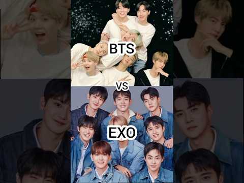 BTS vs EXO ||#bts #exo#vilar #kpop #cute #shorts #jin#taehyung #jk#rm#suga #jhope #jimin #sehun