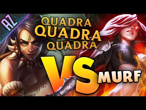 NIDALEE CONTRO UNO SMURF FORTISSIMO - AZ PENTAKILL CHALLENGE