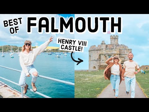 Best Of FALMOUTH, Cornwall: Cafes, Castles & Beaches!  | England Travel Vlog