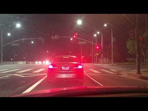 September 30, 2021 10:20PM BMW License No. 8TTC492 Driving 100MPH (No Joke) in Burbank
