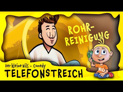 Rohrreinigung in McDonald’s Rutsche - Onkel Peter hängt fest | Der kleine Nils #Spaßtelefon