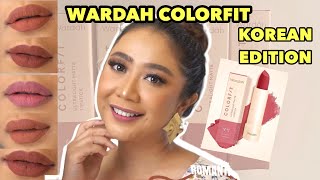 Download lagu REVIEW WARDAH COLORFIT ULTRALIGHT MATTE LIPSTICK KOREAN EDITION (SWATCHES DI KULIT SAWO MATANG) mp3